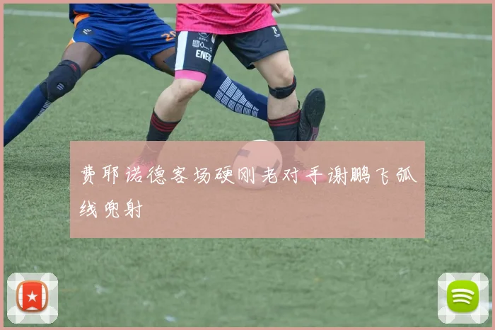 费耶诺德客场硬刚老对手谢鹏飞弧线兜射